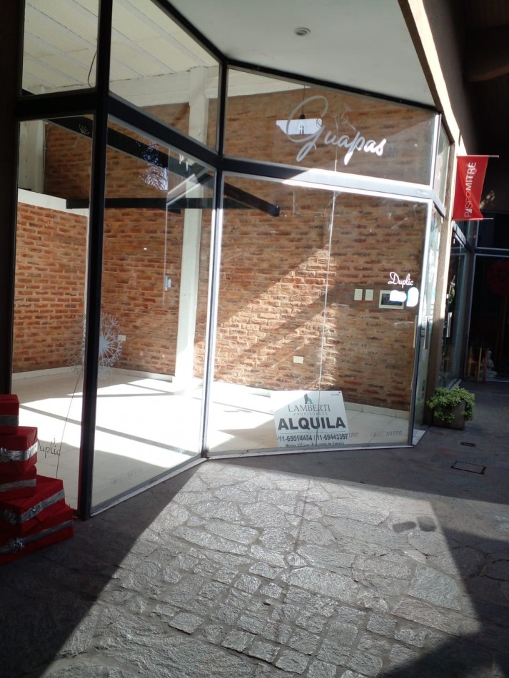 ALQUILER- LOCAL COMERCIAL "Paseo Mitre" 