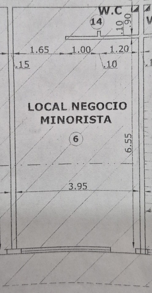 ALQUILER- Local sobre peatonal